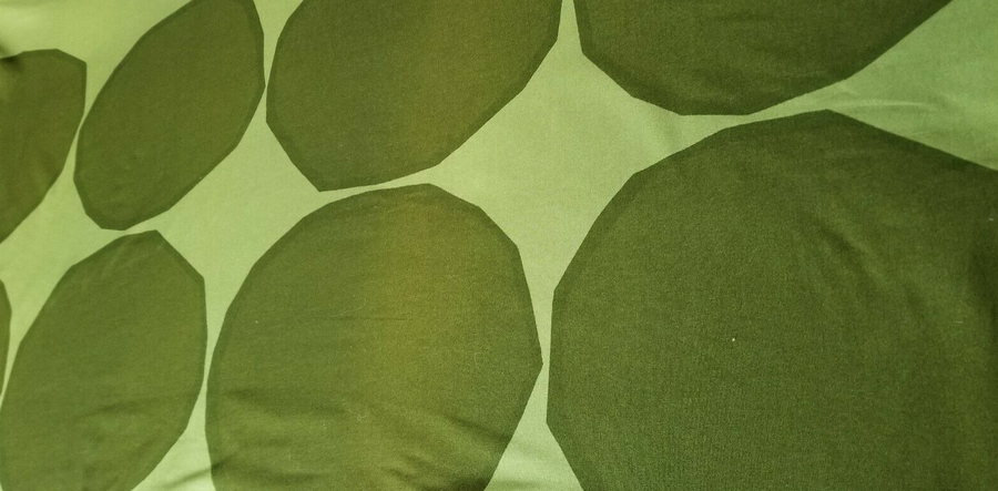 marimekko kivet greens 2008 vintage original LS