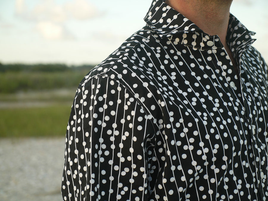 black polka
