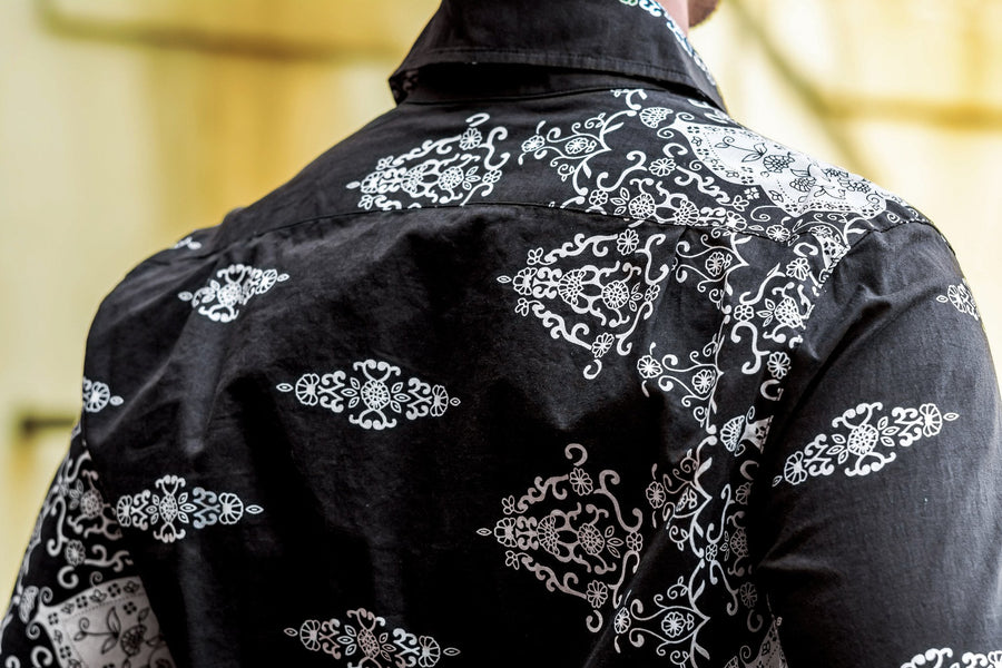 bandana black LS