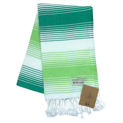 green/lime turkish towel