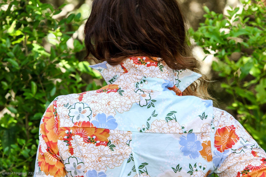 dreamyfloral tunic