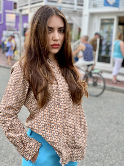 little cocoa floral tunic