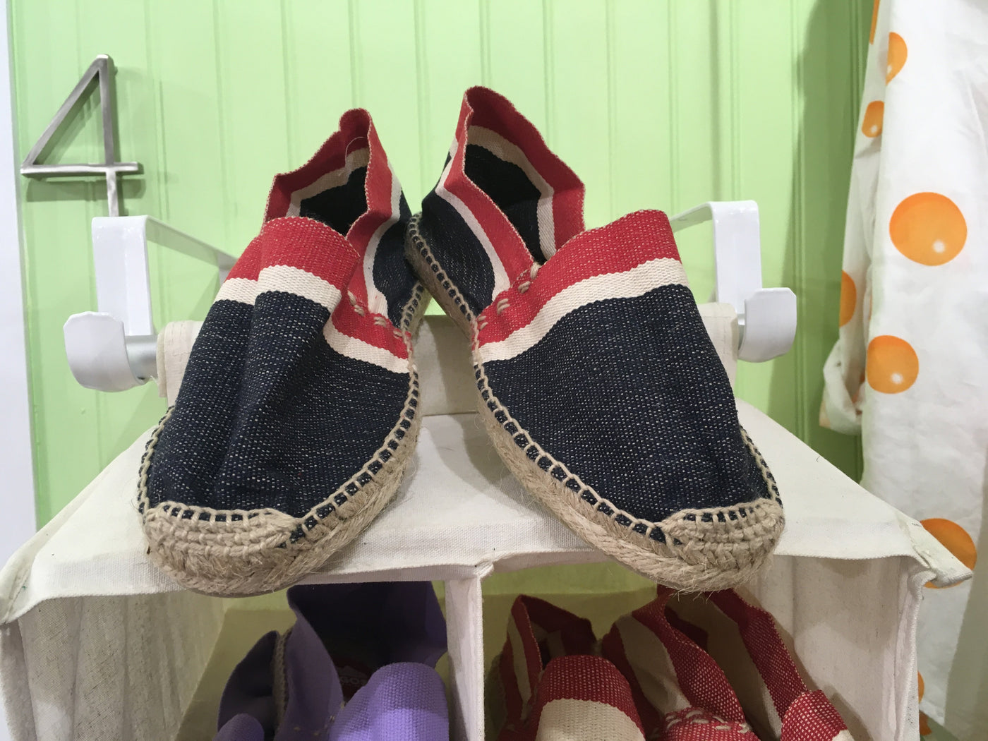 American Striped Espadrille
