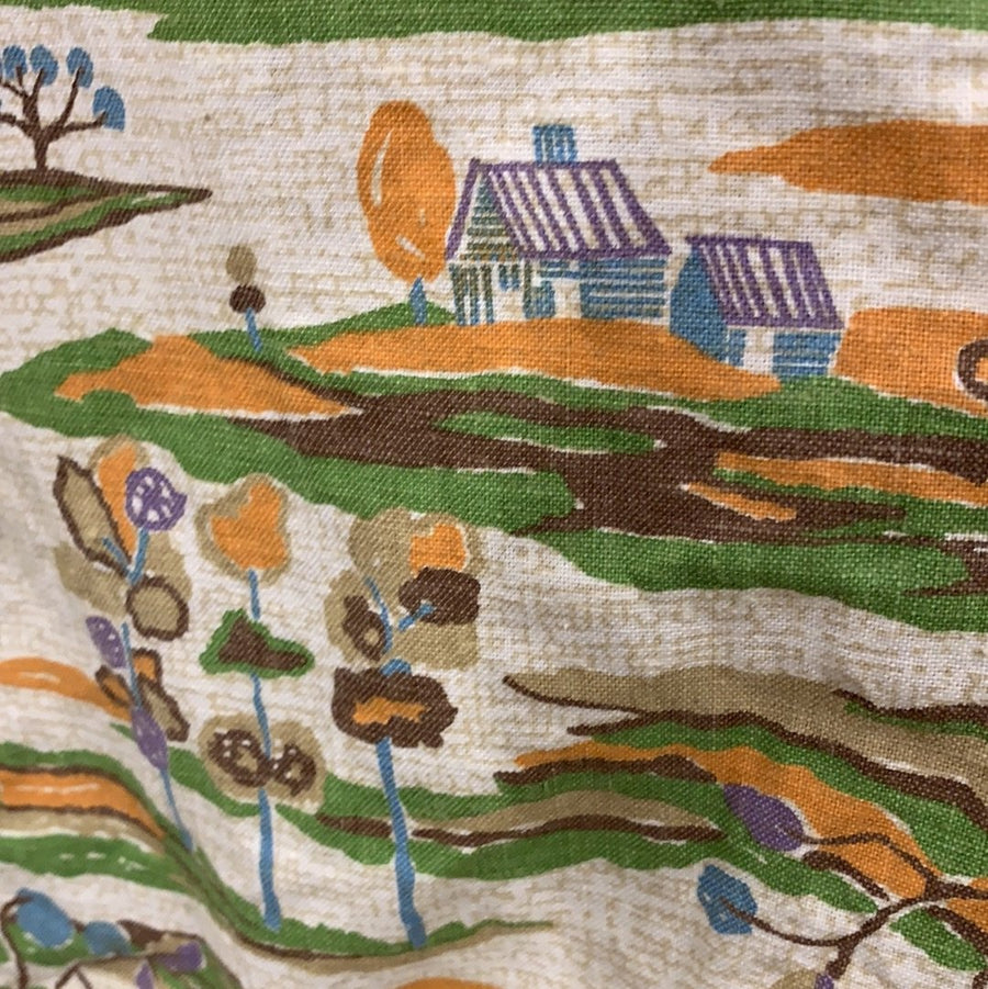 tuscan paysage orange SS
