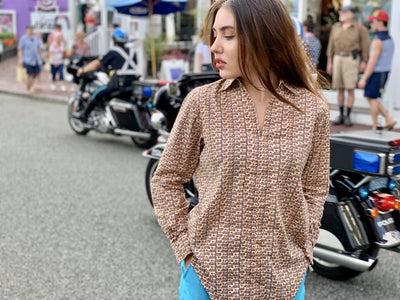 little cocoa floral tunic