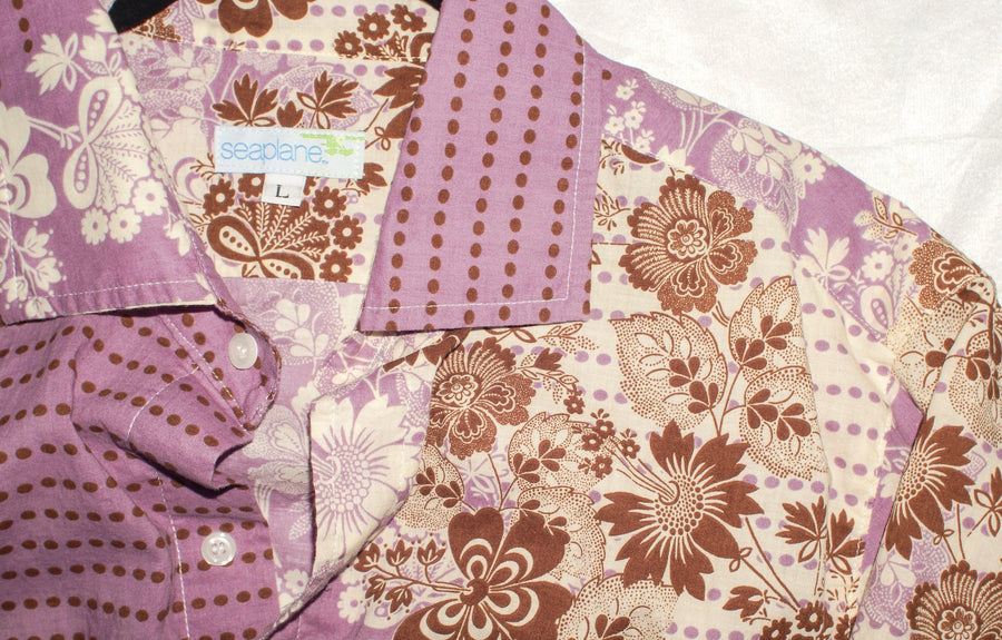 mauve morsecode tunic