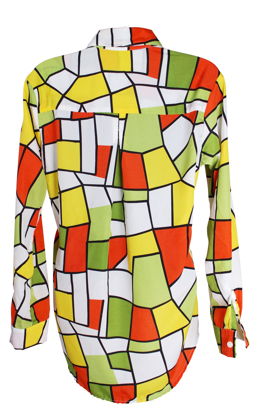 nylon geo  tunic