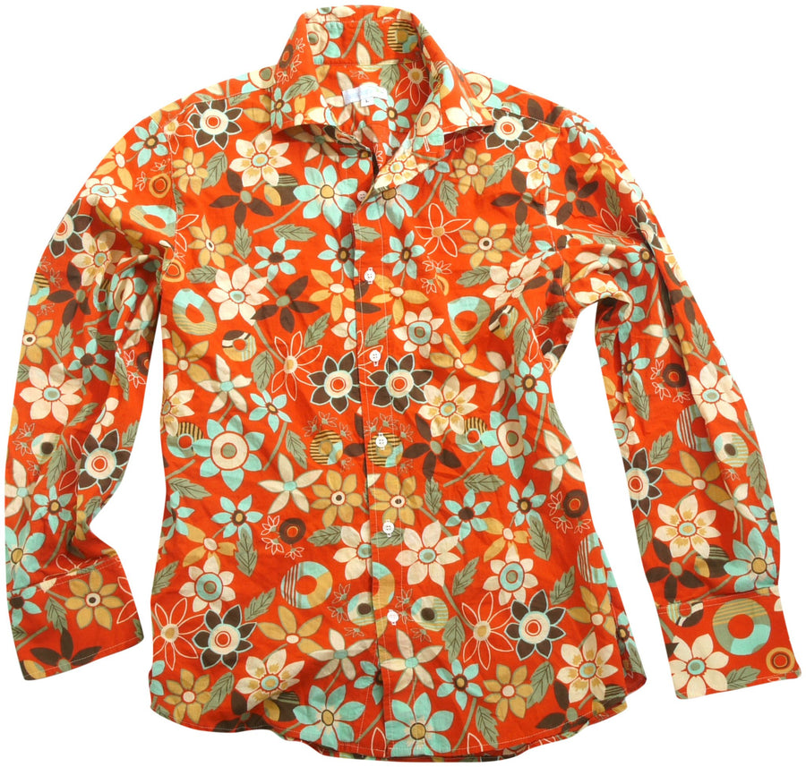 orangey poplin