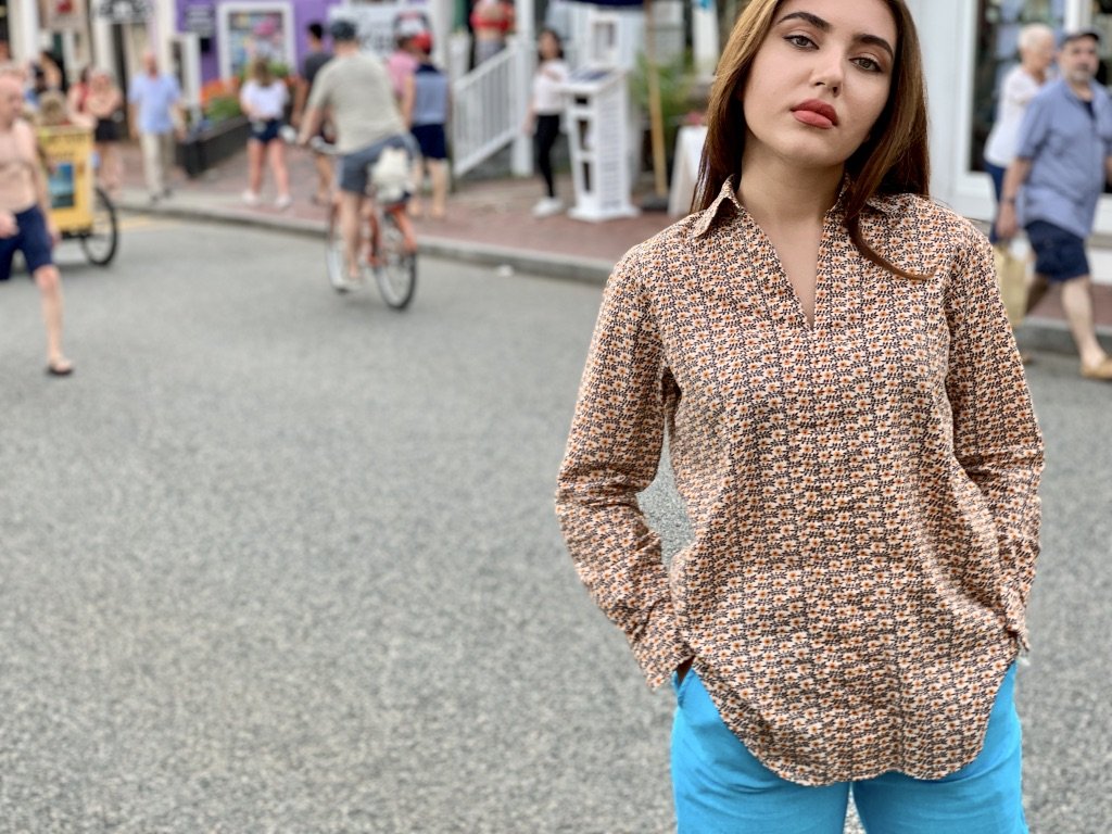 little cocoa floral tunic